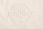 MLB PHILADELPHIA PHILLIES NEUTRAL DROP SHOULDER MEN'S TOP (EGGSHELL)