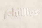 MLB PHILADELPHIA PHILLIES NEUTRAL DROP SHOULDER MEN'S TOP (EGGSHELL)
