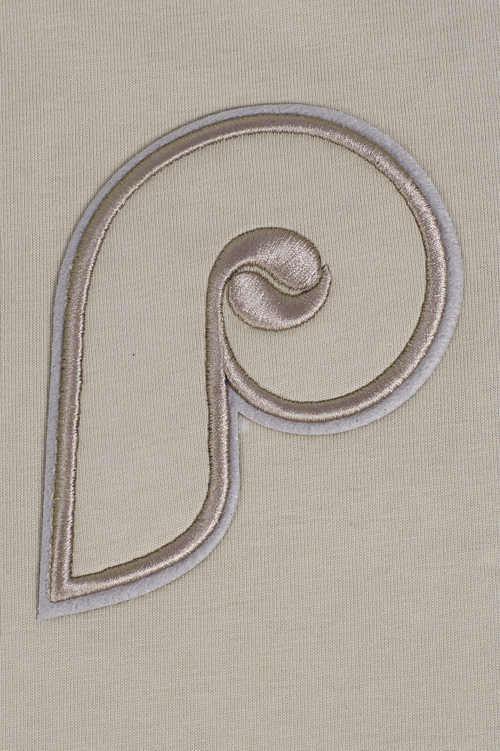 MLB PHILADELPHIA PHILLIES NEUTRAL MEN'S  CJ DROP SHOULDER TOP (TAUPE)