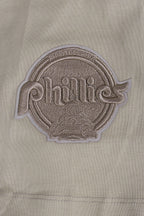 MLB PHILADELPHIA PHILLIES NEUTRAL MEN'S  CJ DROP SHOULDER TOP (TAUPE)