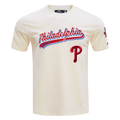 MLB PHILADELPHIA PHILLIES SCRIPT TAIL HAUT EN JERSEY SIMPLE POUR HOMME (COQUILLE D'ŒUF)