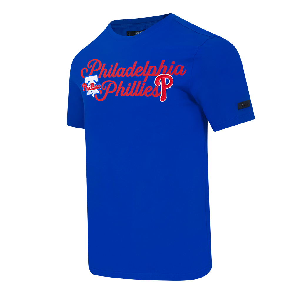 MLB PHILADELPHIA PHILLIES SOUVENIR HAUT EN JERSEY SIMPLE POUR HOMME (BLEU ROYAL)