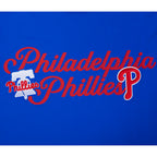 MLB PHILADELPHIA PHILLIES SOUVENIR HAUT EN JERSEY SIMPLE POUR HOMME (BLEU ROYAL)
