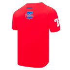 MLB PHILADELPHIA PHILLIES CITY ARCH HAUT EN JERSEY SIMPLE POUR HOMME (ROUGE)