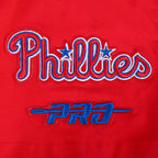 MLB PHILADELPHIA PHILLIES CITY ARCH HAUT EN JERSEY SIMPLE POUR HOMME (ROUGE)