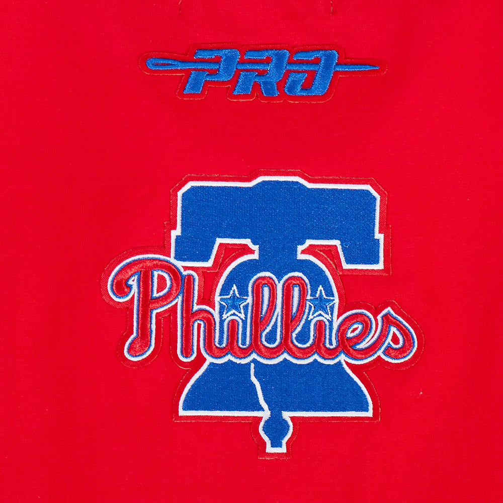 MLB PHILADELPHIA PHILLIES CITY ARCH HAUT EN JERSEY SIMPLE POUR HOMME (ROUGE)