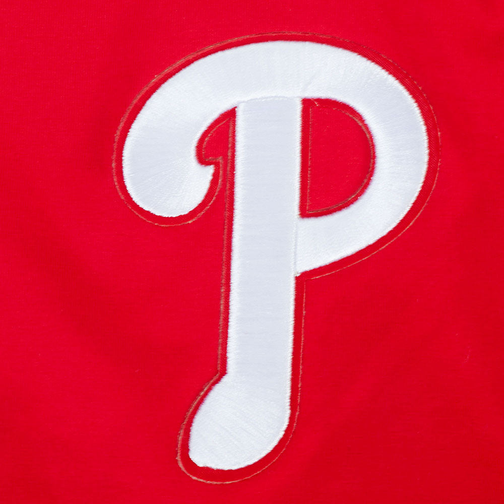 MLB PHILADELPHIA PHILLIES CITY ARCH HAUT EN JERSEY SIMPLE POUR HOMME (ROUGE)