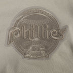 MLB PHILADELPHIA PHILLIES WINGSPAN HAUT EN JERSEY DE COTON À ÉPAULES TOMBANTES V2 POUR HOMME (TAUPE)