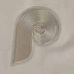 MLB PHILADELPHIA PHILLIES WINGSPAN HAUT EN JERSEY DE COTON À ÉPAULES TOMBANTES V2 POUR HOMME (TAUPE)