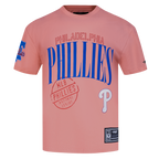 MLB PHILADELPHIA PHILLIES  MEN'S S/S TOP (DUSTY PINK)