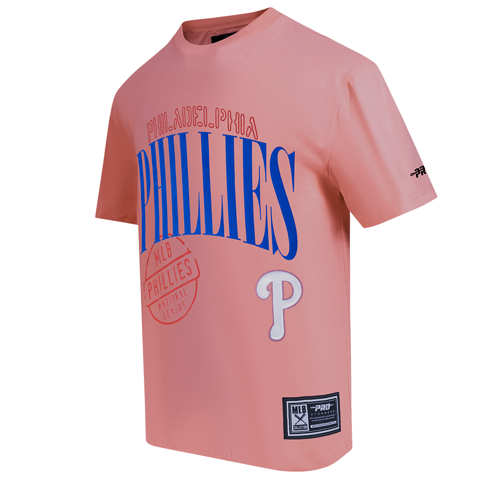 MLB PHILADELPHIA PHILLIES  MEN'S S/S TOP (DUSTY PINK)