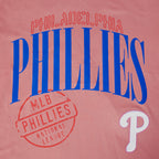 MLB PHILADELPHIA PHILLIES  MEN'S S/S TOP (DUSTY PINK)