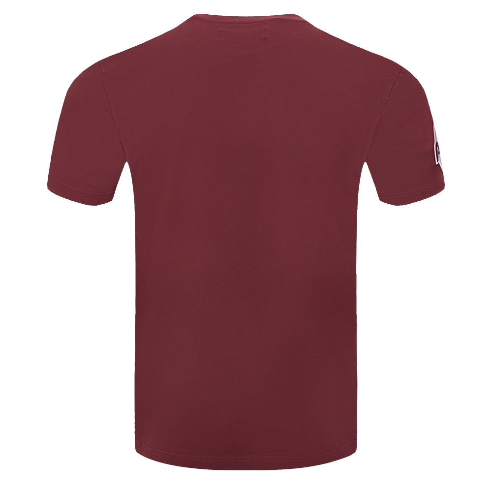 MLB PHILADELPHIA PHILLIES OLD ENGLISH MEN'S TOP (WINE)