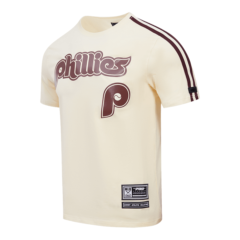 MLB PHILADELPHIA PHILLIES LOGO PRO TEAM MEN'S TAPING TOP (EGGSHELL/ WHITE)