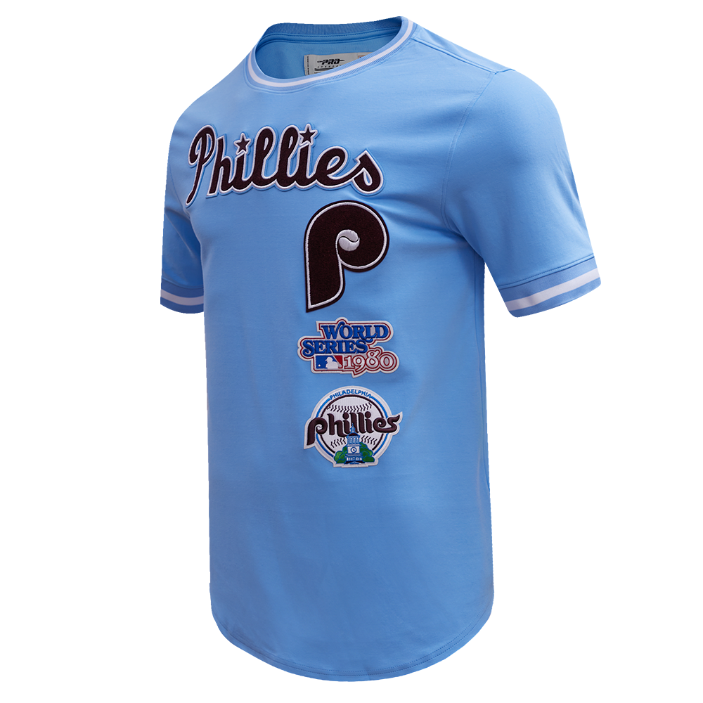 MLB PHILADELPHIA PHILLIES RETRO CLASSIC MEN'S TOP (UNIVERSITY BLUE)
