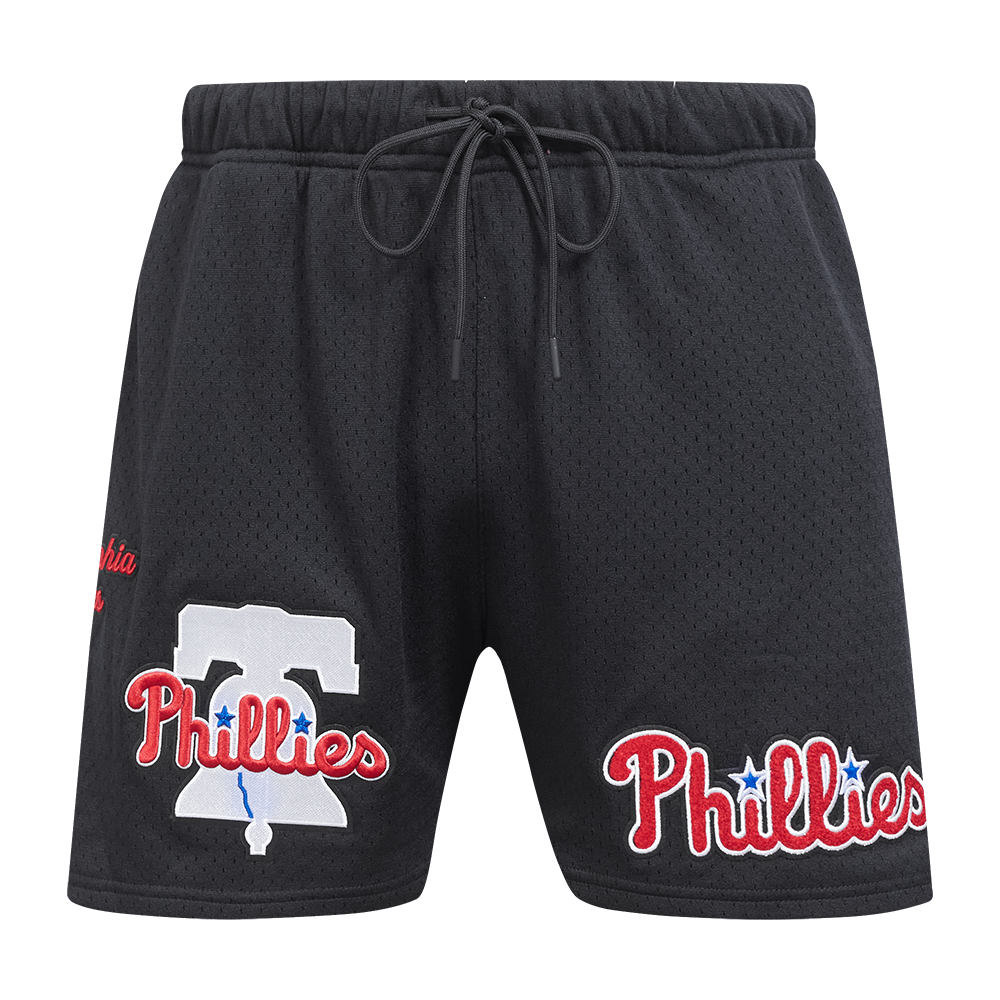 MLB PHILADELPHIA PHILLIES SOUVENIR MEN'S MESH SHORT (BLACK)