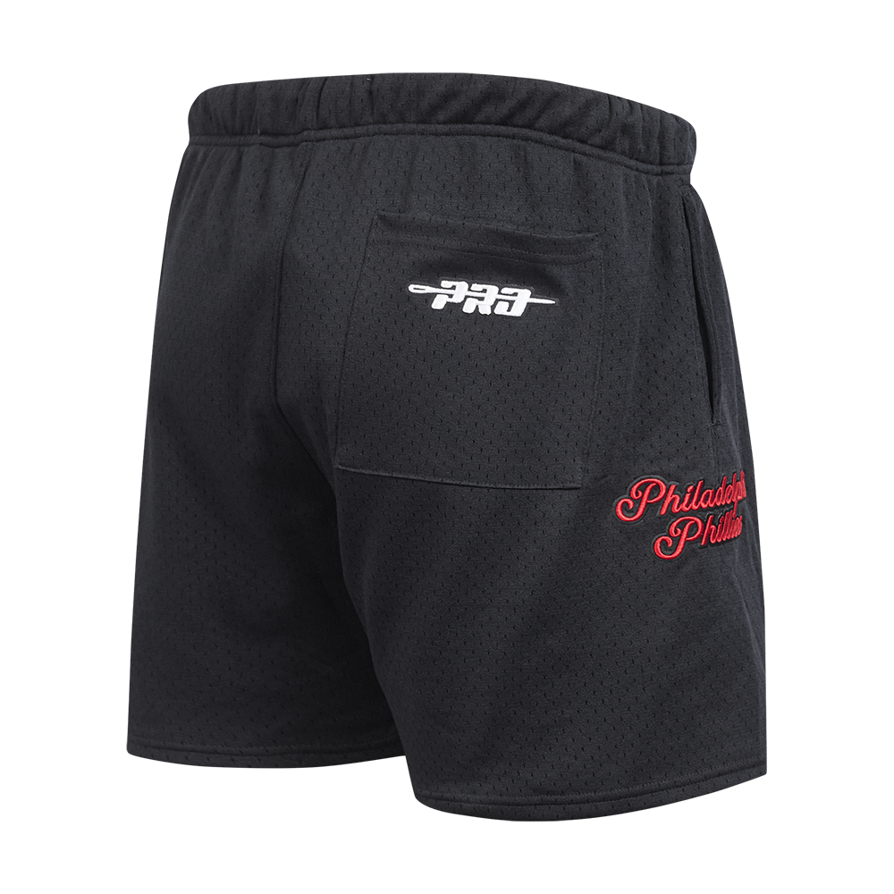 MLB PHILADELPHIA PHILLIES SOUVENIR MEN'S MESH SHORT (BLACK)