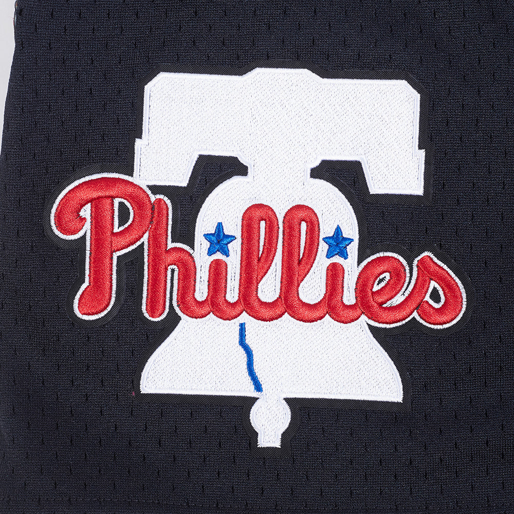 MLB PHILADELPHIA PHILLIES SOUVENIR MEN'S MESH SHORT (BLACK)