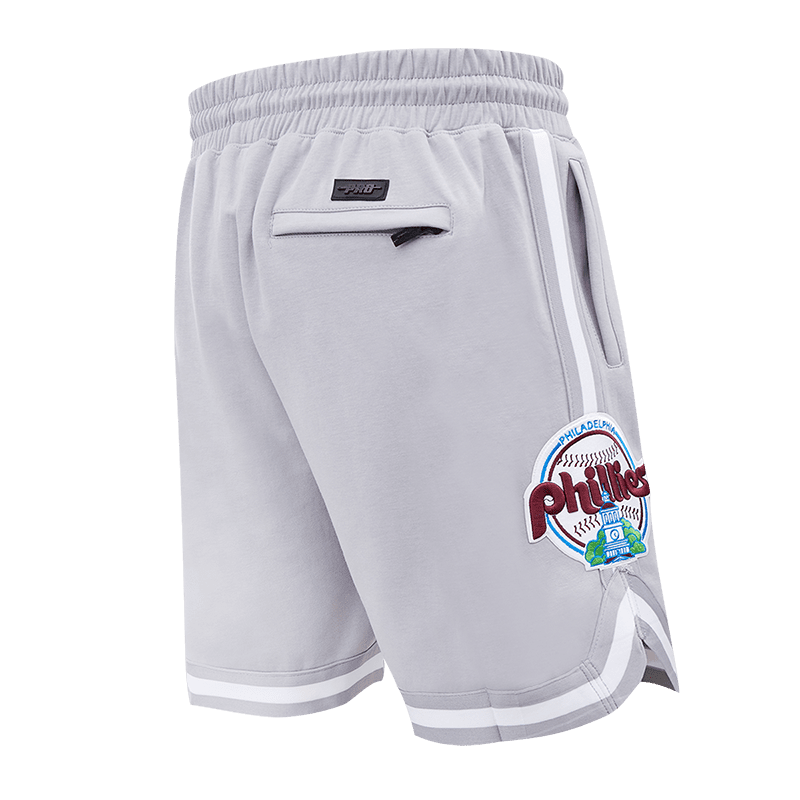 MLB PHILADELPHIA PHILLIES CLASSIC CHENILLE MEN'S SHORT (GRAY)