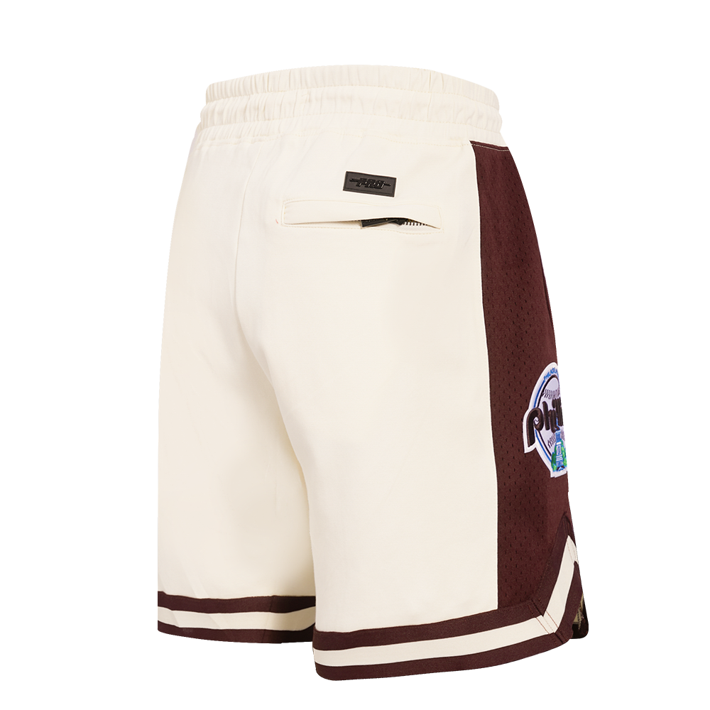 MLB PHILADELPHIA PHILLIES RETRO CLASSIC SHORT 2.0 POUR HOMME (COQUILLE D'ŒUF/LIE-DE-VIN)