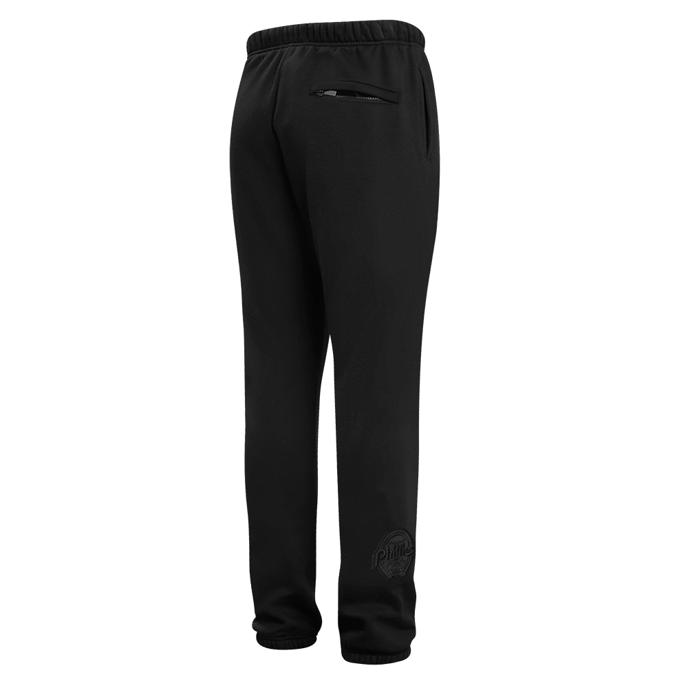MLB PHILADELPHIA PHILLIES NEUTRAL MEN'S  FLC SWEATPANT (BLACK)