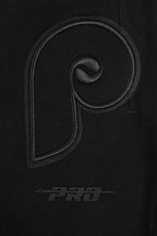 MLB PHILADELPHIA PHILLIES NEUTRAL MEN'S  FLC SWEATPANT (BLACK)