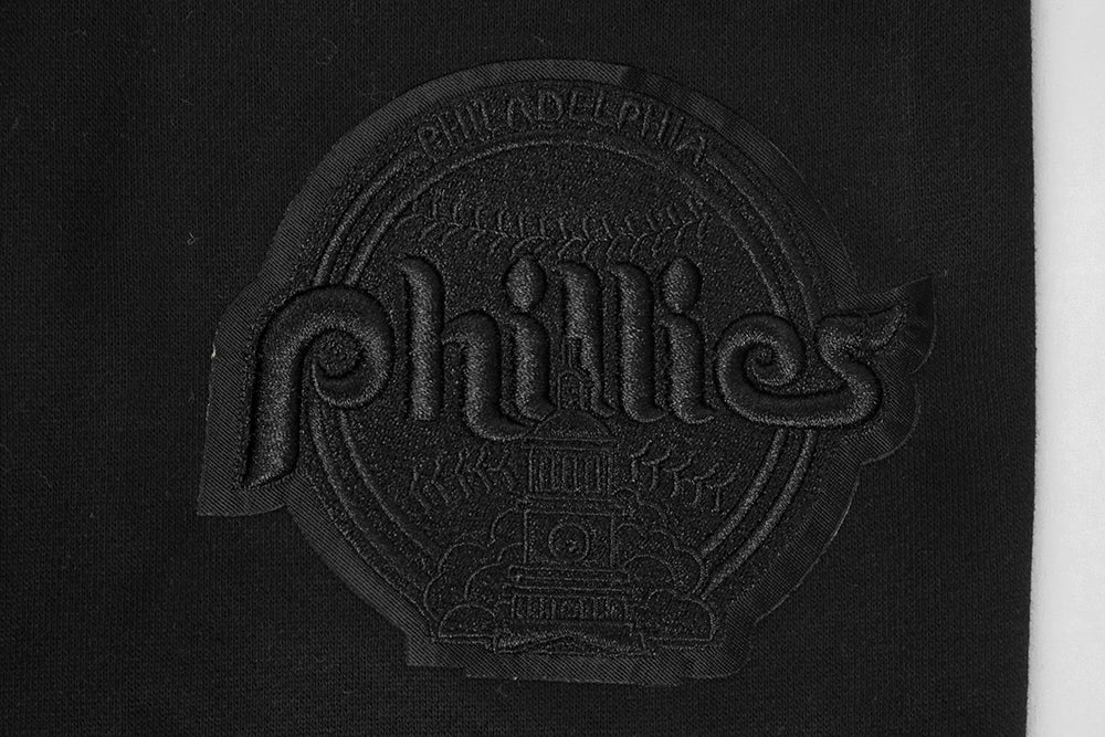 MLB PHILADELPHIA PHILLIES NEUTRAL MEN'S  FLC SWEATPANT (BLACK)