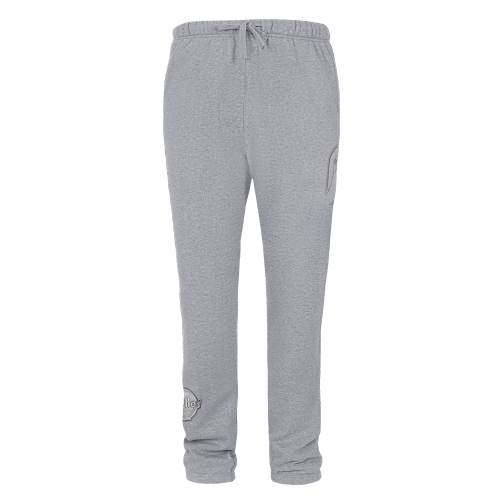 MLB PHILADELPHIA PHILLIES NEUTRAL MEN'S  FLC SWEATPANT (DARK HEATHER GRAY)
