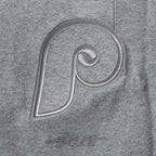 MLB PHILADELPHIA PHILLIES NEUTRAL MEN'S  FLC SWEATPANT (DARK HEATHER GRAY)