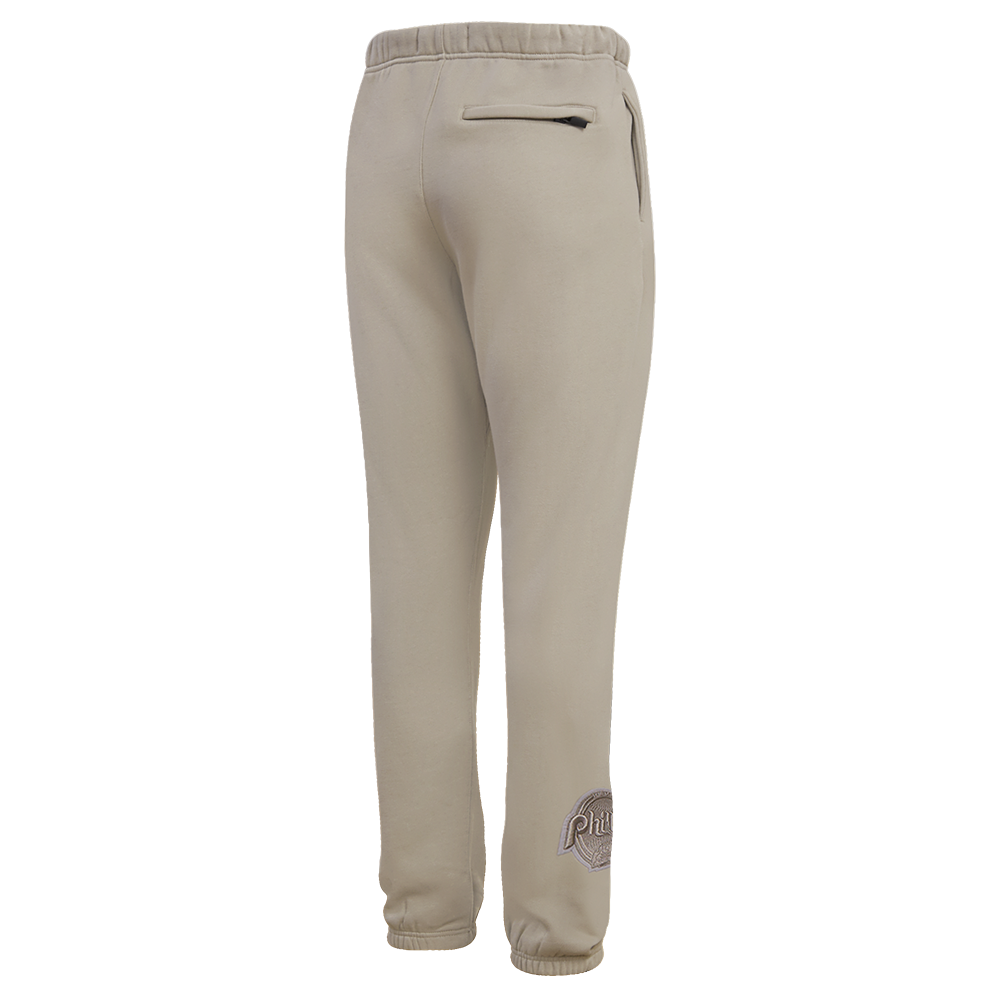 MLB PHILADELPHIA PHILLIES NEUTRAL MEN'S  FLC SWEATPANT (TAUPE)
