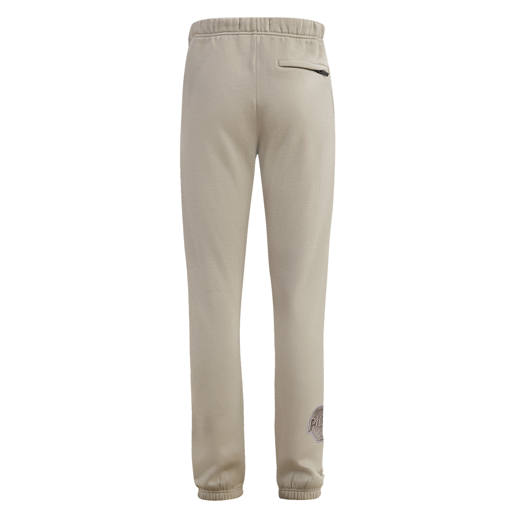 MLB PHILADELPHIA PHILLIES NEUTRAL MEN'S  FLC SWEATPANT (TAUPE)