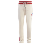 MLB PHILADELPHIA PHILLIES SCRIPT TAIL PANTALON OUATÉ EN MOLLETON CÔTELÉ POUR HOMME (COQUILLE D'ŒUF/ROUGE)