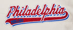MLB PHILADELPHIA PHILLIES SCRIPT TAIL PANTALON OUATÉ EN MOLLETON CÔTELÉ POUR HOMME (COQUILLE D'ŒUF/ROUGE)