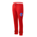 MLB PHILADELPHIA PHILLIES SCRIPT TAIL MEN'S RIB FLC SWEATPANT (RED)