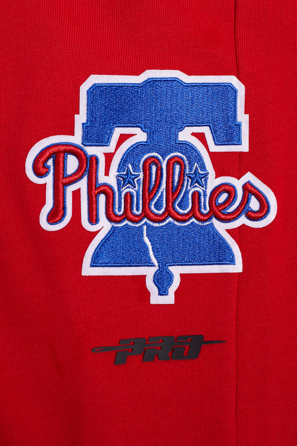 MLB PHILADELPHIA PHILLIES SCRIPT TAIL MEN'S RIB FLC SWEATPANT (RED)