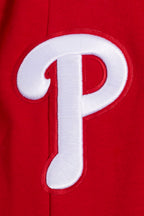 MLB PHILADELPHIA PHILLIES SCRIPT TAIL MEN'S RIB FLC SWEATPANT (RED)
