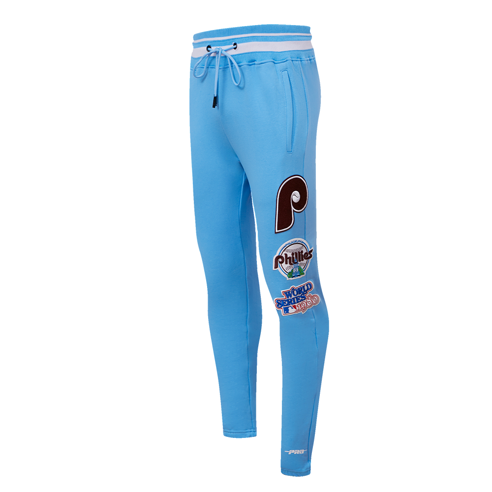 MLB PHILADELPHIA PHILLIES RETRO CLASSIC MEN'S SWEATPANT (UNIVERSITY BLUE)