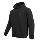 MLB PHILADELPHIA PHILLIES NEUTRAL MEN'S  DROP SHOULDER FLC PO HOODIE (BLACK)