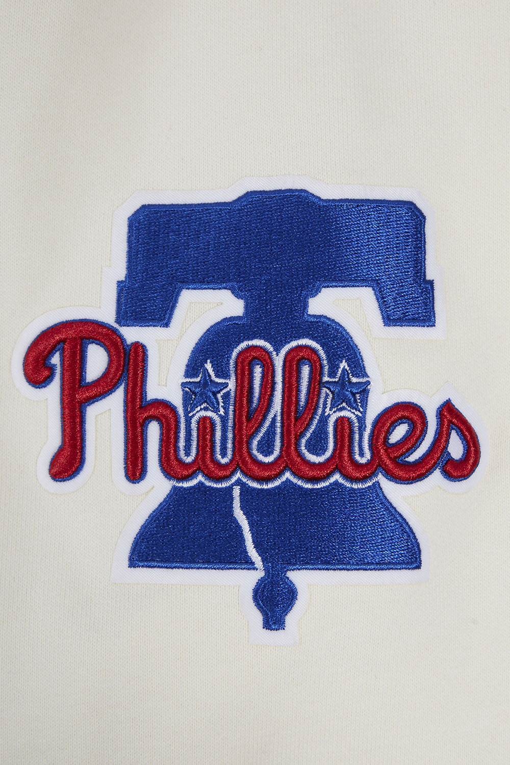 MLB PHILADELPHIA PHILLIES SCRIPT TAIL CHANDAIL À CAPUCHON EN MOLLETON CÔTELÉ POUR HOMME (COQUILLE D'ŒUF/ROUGE)