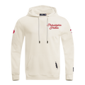 MLB PHILADELPHIA PHILLIES SOUVENIR MEN'S FLC PO HOODIE (EGGSHELL)