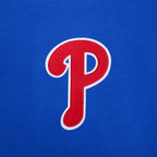 MLB PHILADELPHIA PHILLIES LIVING LARGE CHANDAIL À CAPUCHON POUR HOMME (BLEU ROYAL)