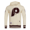 MLB PHILADELPHIA PHILLIES RETRO CLASSIC MEN'S PULLOVER HOODIE (EGGSHELL/WINE)