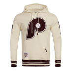 MLB PHILADELPHIA PHILLIES RETRO CLASSIC MEN'S PULLOVER HOODIE (EGGSHELL/WINE)