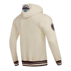 MLB PHILADELPHIA PHILLIES RETRO CLASSIC MEN'S PULLOVER HOODIE (EGGSHELL/WINE)