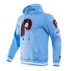 MLB PHILADELPHIA PHILLIES RETRO CLASSIC CHANDAIL À CAPUCHON POUR HOMME (BLEU UNIVERSITÉ)