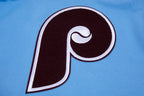MLB PHILADELPHIA PHILLIES RETRO CLASSIC CHANDAIL À CAPUCHON POUR HOMME (BLEU UNIVERSITÉ)