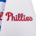 MLB PHILADELPHIA PHILLIES CITY ARCH MEN'S WOOL VARSITY JACKET (ROYAL BLUE/WHITE)