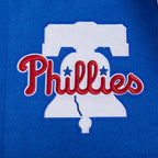 MLB PHILADELPHIA PHILLIES CITY ARCH MEN'S WOOL VARSITY JACKET (ROYAL BLUE/WHITE)