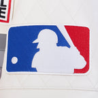 MLB PHILADELPHIA PHILLIES MEN'S MOTO JACKET (EGGSHELL/ RED)