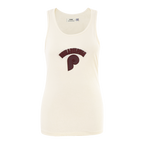 MLB PHILADELPHIA PHILLIES TRIPLE TONAL CAMISOLE DOS NAGEUR À COUPE DÉCONTRACTÉE POUR FEMME (COQUILLE D'ŒUF)